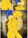 The Simpsons – Marge and Lisa Simpsons go Lesbian