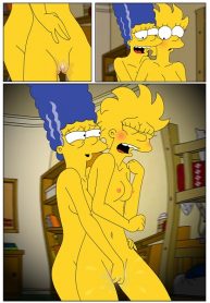 The Simpsons – Marge and Lisa Simpsons go Lesbian