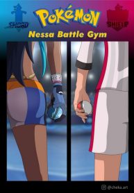 [Cheka.art] Nessa Battle Gym (Pokémon)0001 (Porncomix Cover)