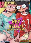 Hey Helga!- Love Between Friends by Ero-Mantic (1) (Porncomix Cover)