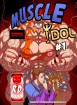 Reddyheart- Muscle Idol0001 (Porncomix Cover)