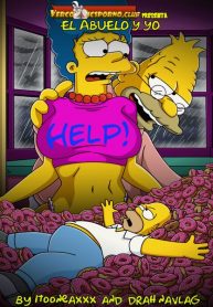 Drah Navlag- El Abuelo y yo (The Simpsons) (Porncomics Cover)