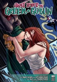 Ghost Spider VS. Green Goblin (Tracy Scops) (Porncomics Cover)