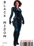 Avo3dart – Black Widow- First Part (porncomix cover)
