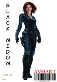 Avo3dart – Black Widow- First Part (porncomix cover)