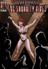 DAI- The Thief and The Sorority Girls (BondageFan) (porncomix cover)