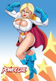 Power Girl Project- Glassfish (porncomix cover)