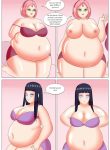 Naruto – Sakura And Hinata Weight gain