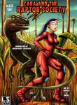 Cara And The Raptor Society (Porncomix Cover)