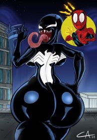 Thicc-Venom – Ameizing Lewds (Spider-Man) (Porncomix Cover)