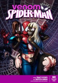 Tracy Scops – Venom Stalks Spider-Man (Porncomix Cover)