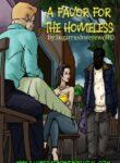 [IllustratedInterracial] A Favor For The Homeless (Porncomix Cover)