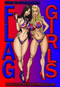 Illustratedinterracial – Flag Girls (porncomixonline)
