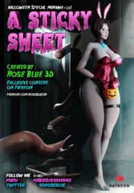 [Rose Blue 3D] A Sticky Sweet