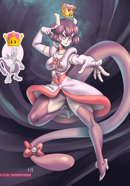 [SuperSatanSon] Princess Mewtwo (Pokemon)