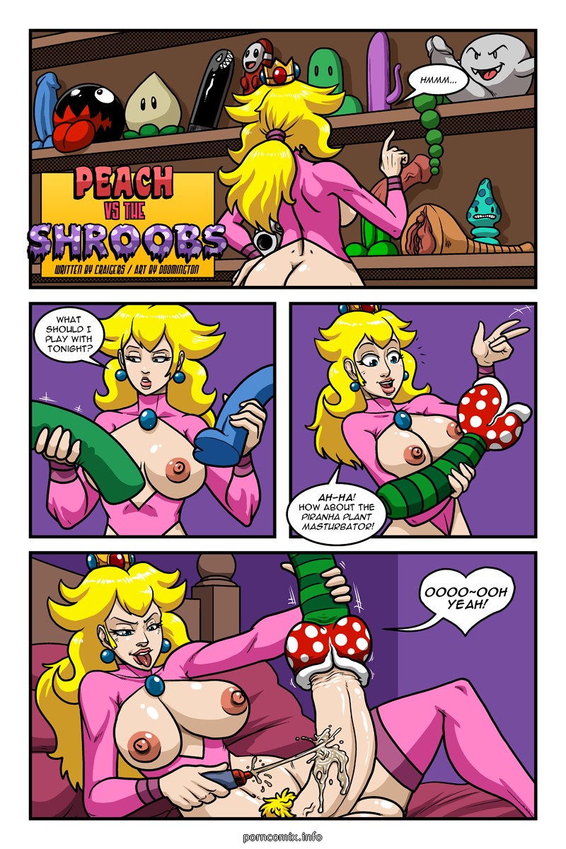 Peach Vs The Shroobs Super Mario Bros ⋆ Xxx Toons Porn