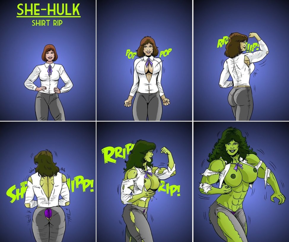 She Hulk Jobs- Manic.