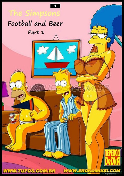 Football and Beer Part 1- The Simpsons (Tufos)