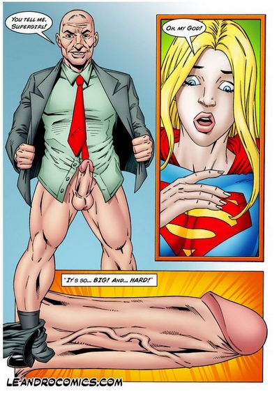 Supergirl vs. Lex Luthor – Sexy Interrogation Session