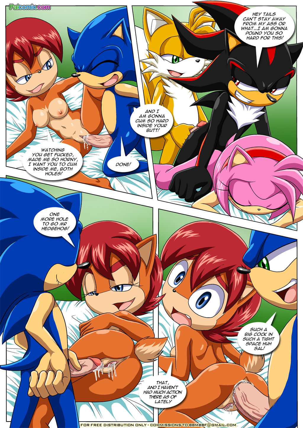 Swingers 2 Sonic The Hedgehog Palcomix ⋆ Xxx Toons Porn
