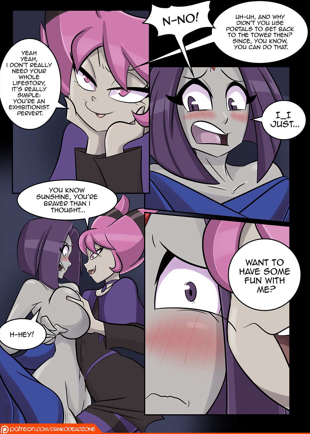 Public Jinxhibition Teen Titans By Dankodeadzone ⋆ Xxx Toons Porn