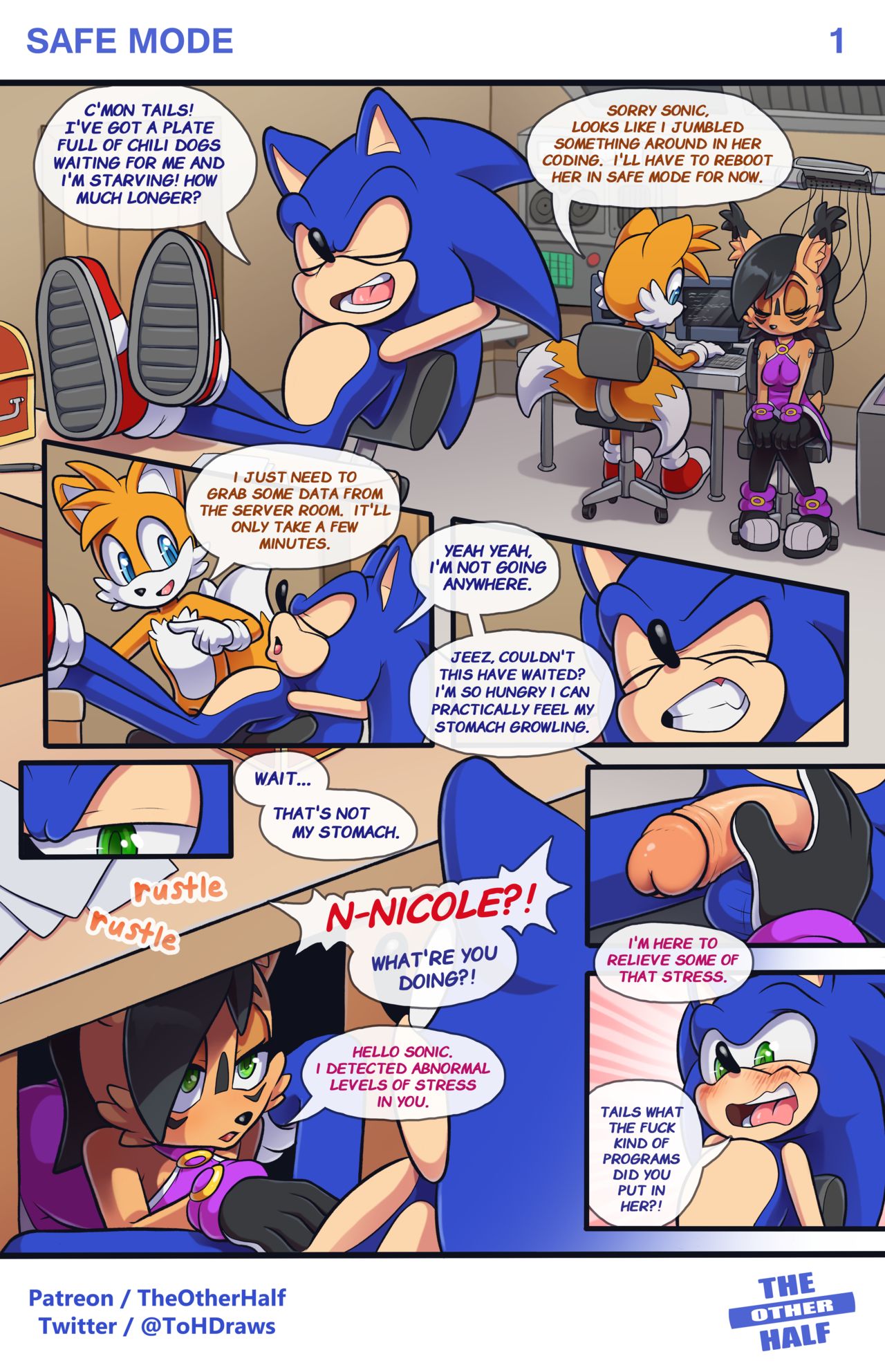 Safe Mode Theotherhalf Sonic The Hedgehog ⋆ Xxx Toons Porn 